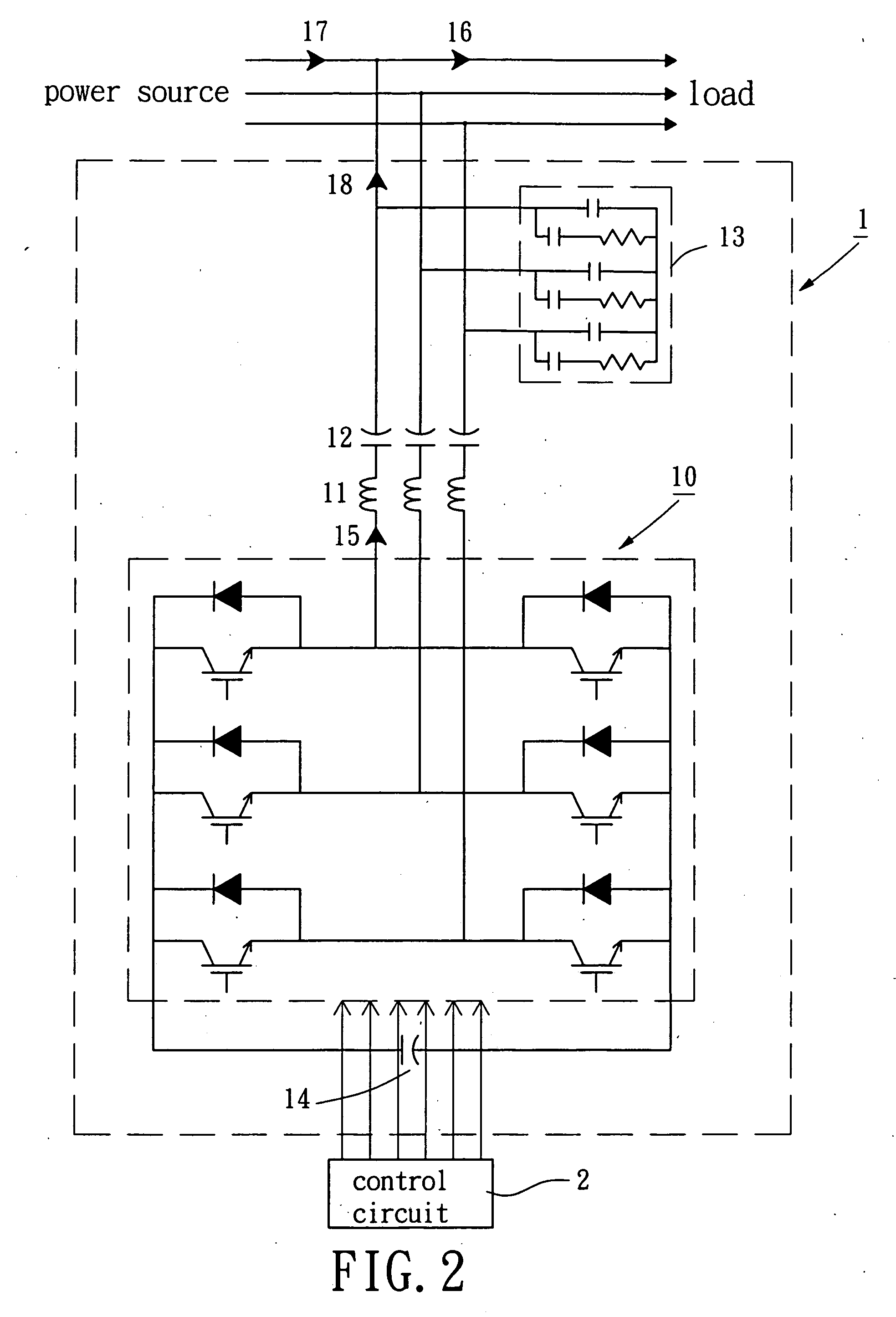 Active type harmonic suppression apparatus