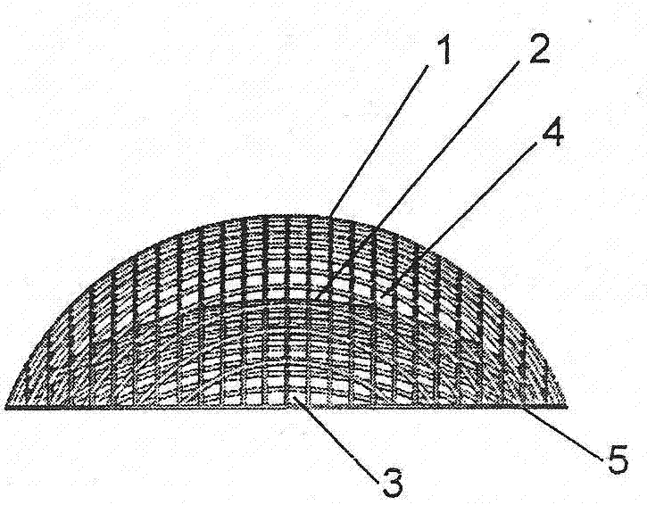 Healthy environment-friendly hollowed-out porous air-permeable brassiere pad