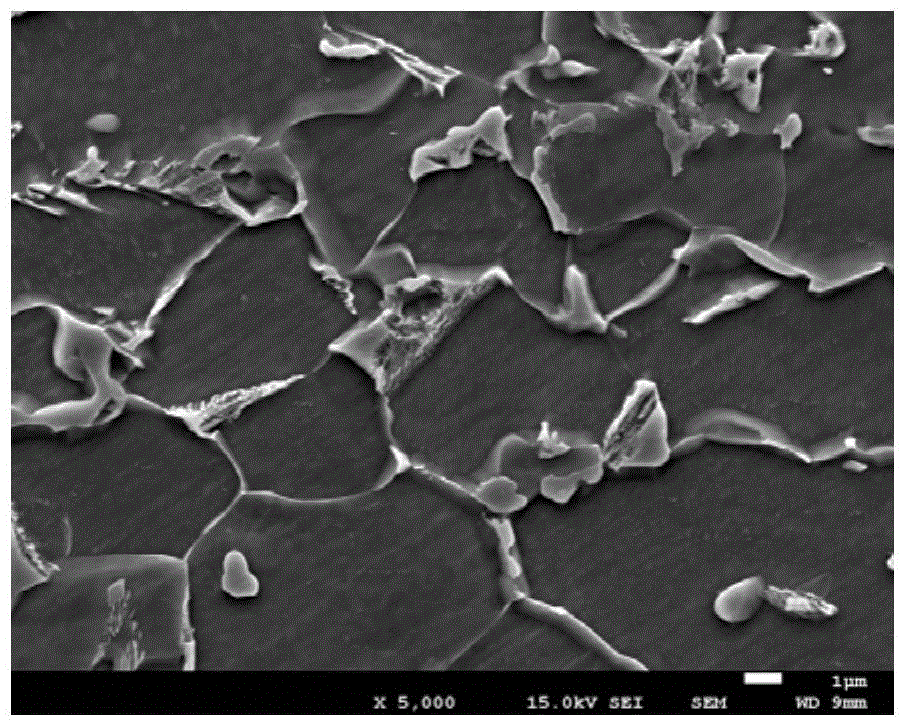 Method for improving elongation of cold-rolled dual-phase steel by utilizing retained austenite