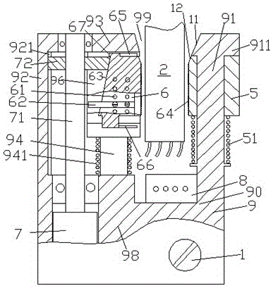 Convenient-to-connect cable connection positioning device