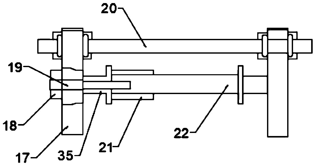 Intermittent planting device for rice transplanter