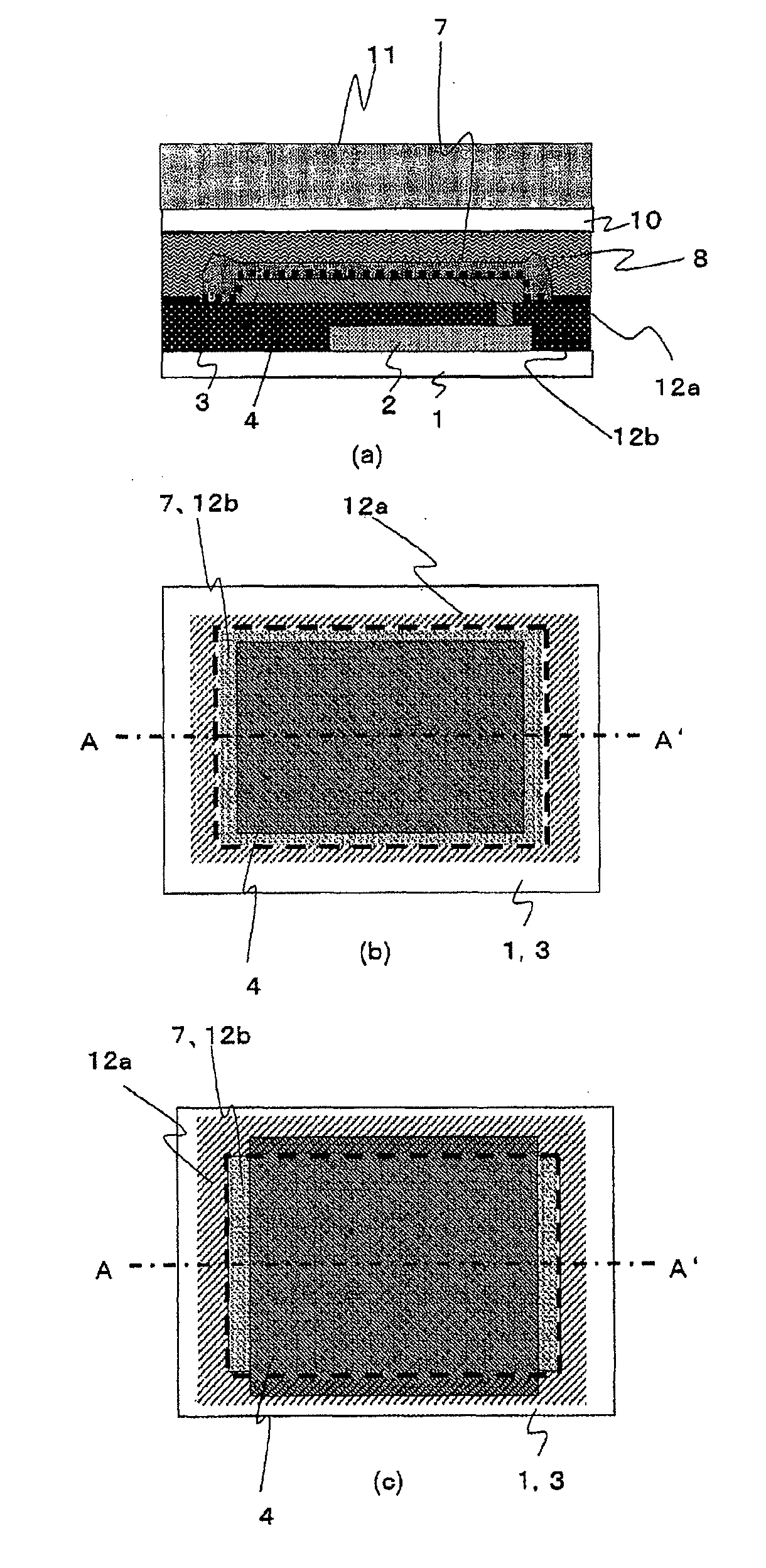 Device, thin film transistor, method for manufacturing the device and method for manufacturing the thin film transistor