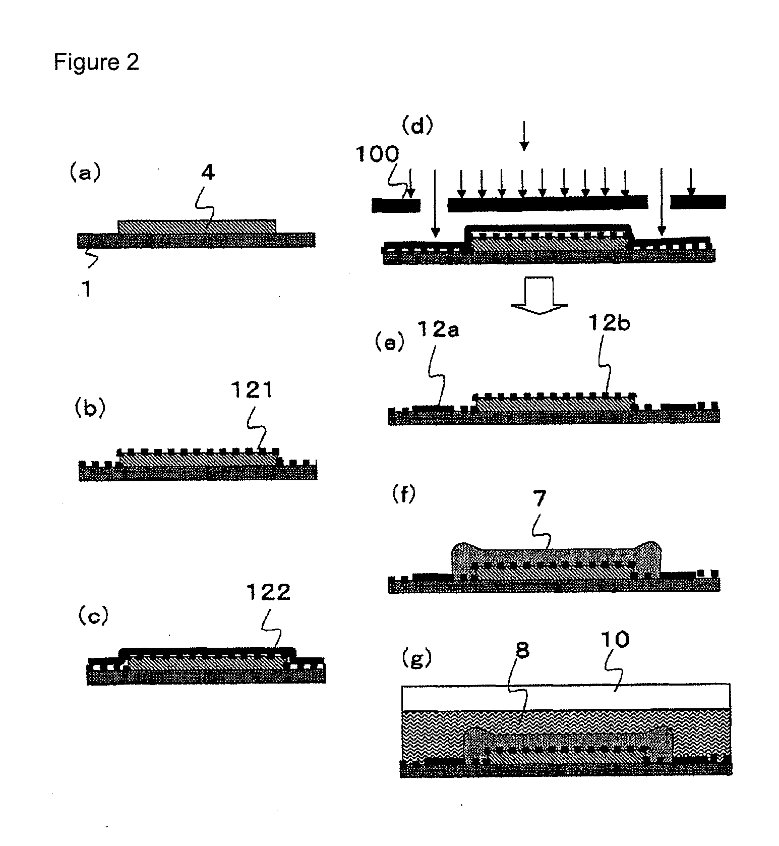 Device, thin film transistor, method for manufacturing the device and method for manufacturing the thin film transistor