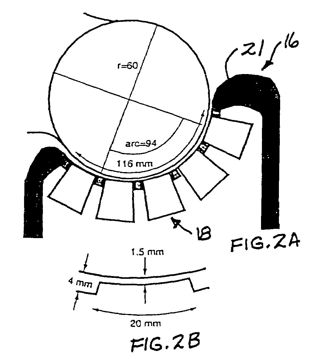 High-resolution magnetoencephalography system, components and method