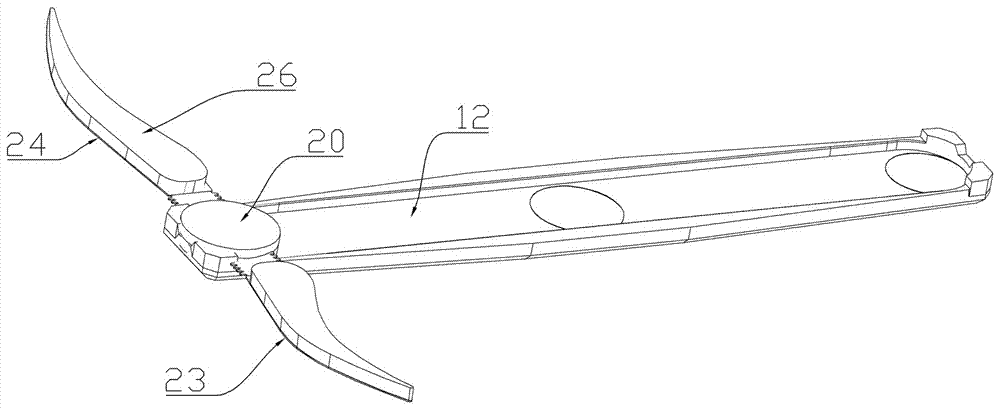 Eyebrow marking tool, eyebrow component thereof, and eyebrow slice