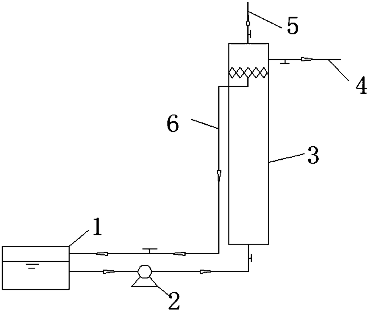 Method for degrading phenol pollutant by utilizing ferroferric oxide nanoparticle reinforced anaerobic reactor