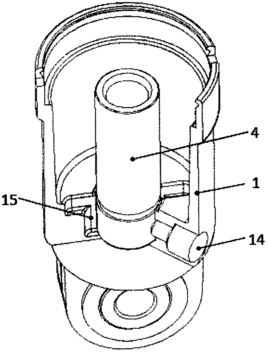 Hydraulic rod and hydraulic tensioner with hydraulic rod