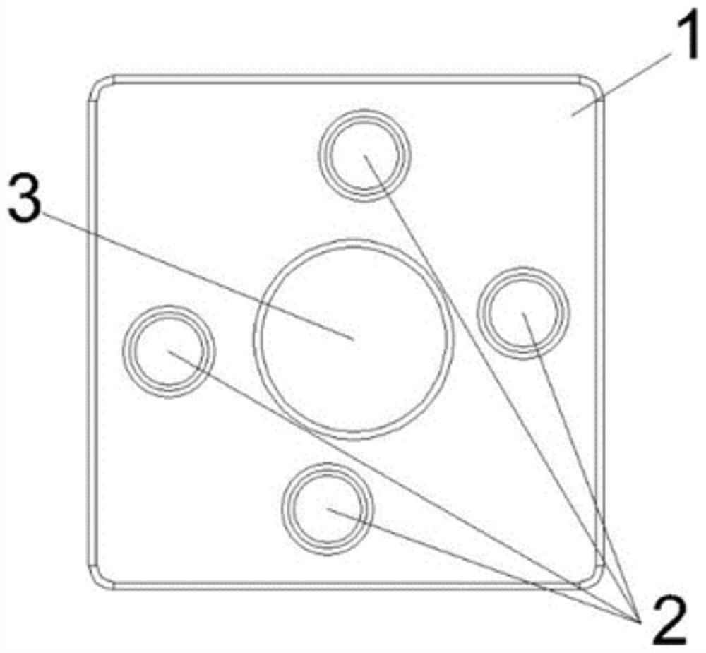 Four-mode dielectric waveguide filter