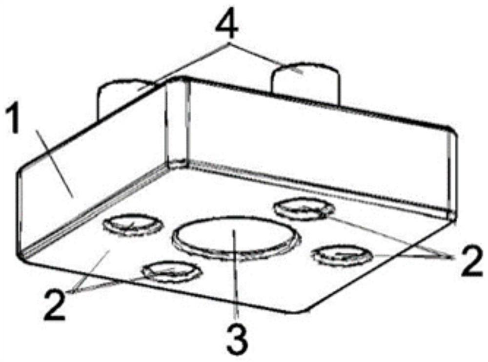 Four-mode dielectric waveguide filter