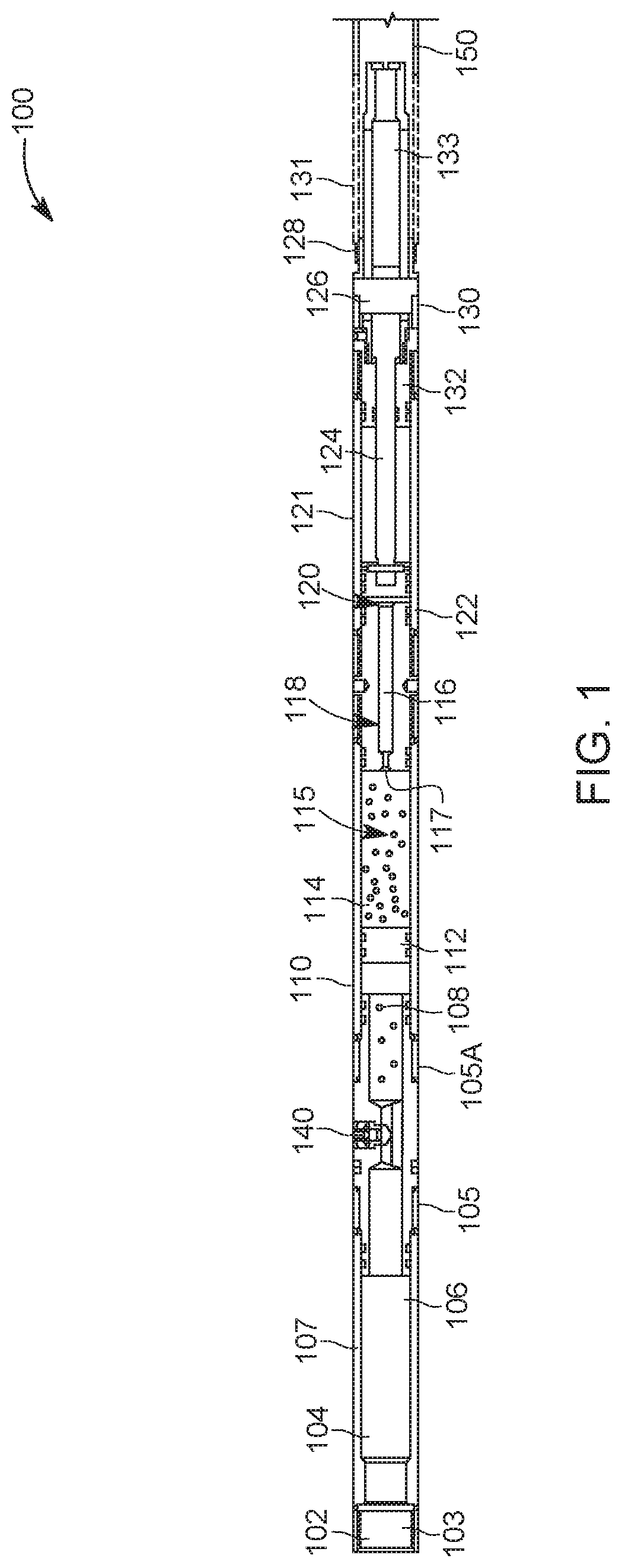 Auto-bleeding setting tool and method