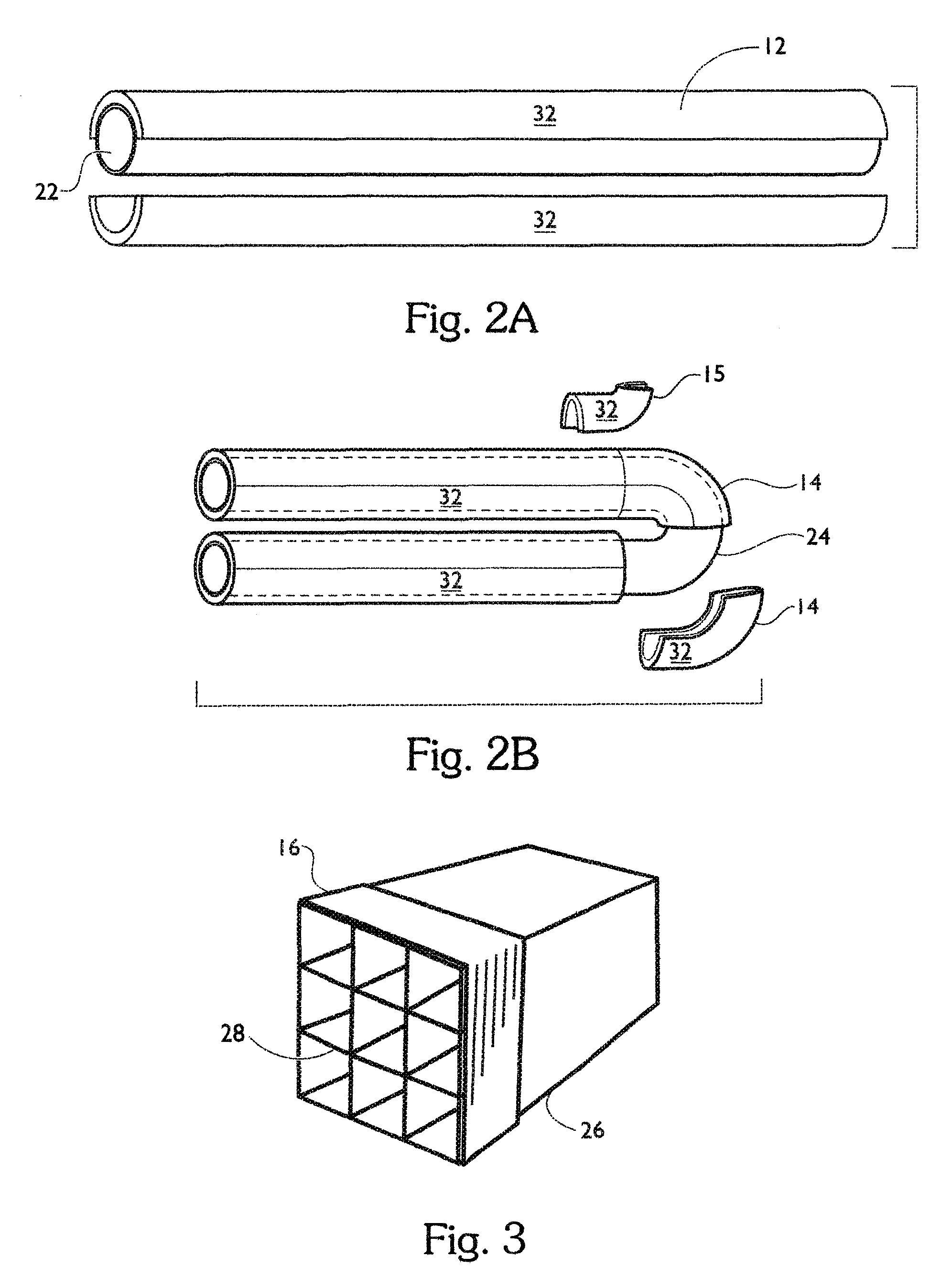 Tube shields having a thermal protective layer