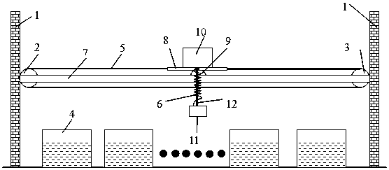 Sampling method and device for multi-parameter roving detection of recirculating aquaculture