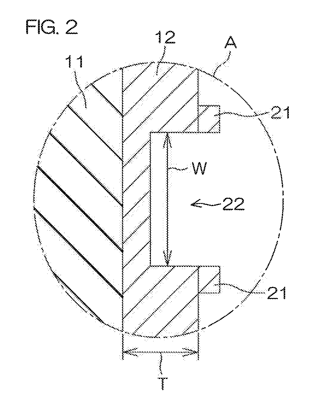 Gasket, and medical syringe