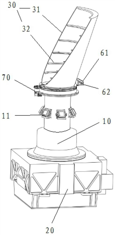 An automatic stray light suppression system for an asteroid detection camera