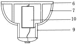 Natural-enemy-friendly pest-luring light source special for tea garden and spectrum screening and manufacturing method thereof