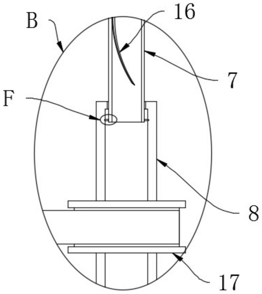 Oxygen inhalation device for long-term artificial airway patient