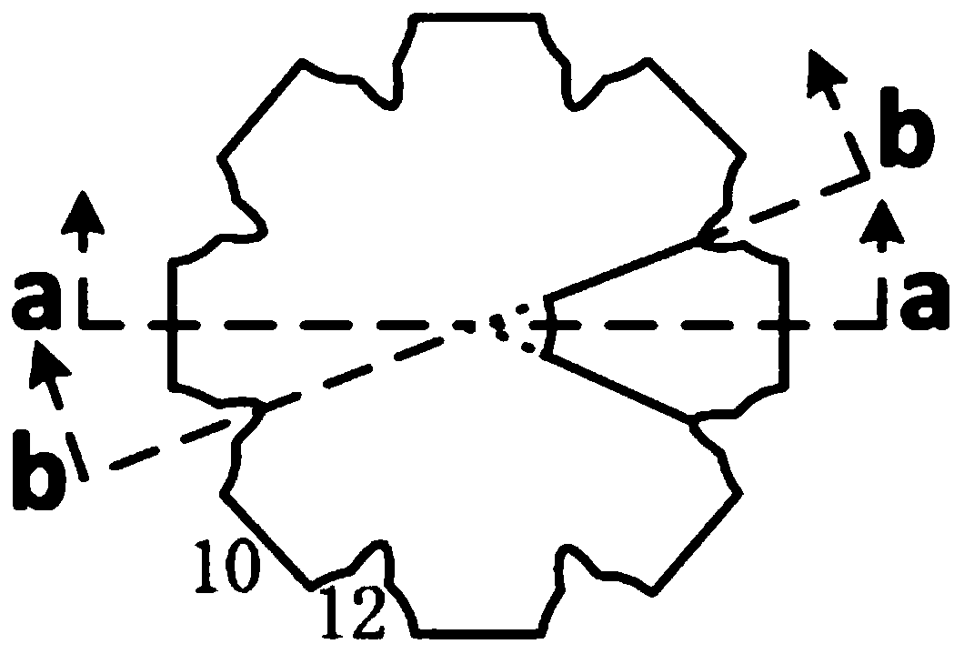 A multi-channel multi-mode multiplexing waveguide intersection and its preparation method