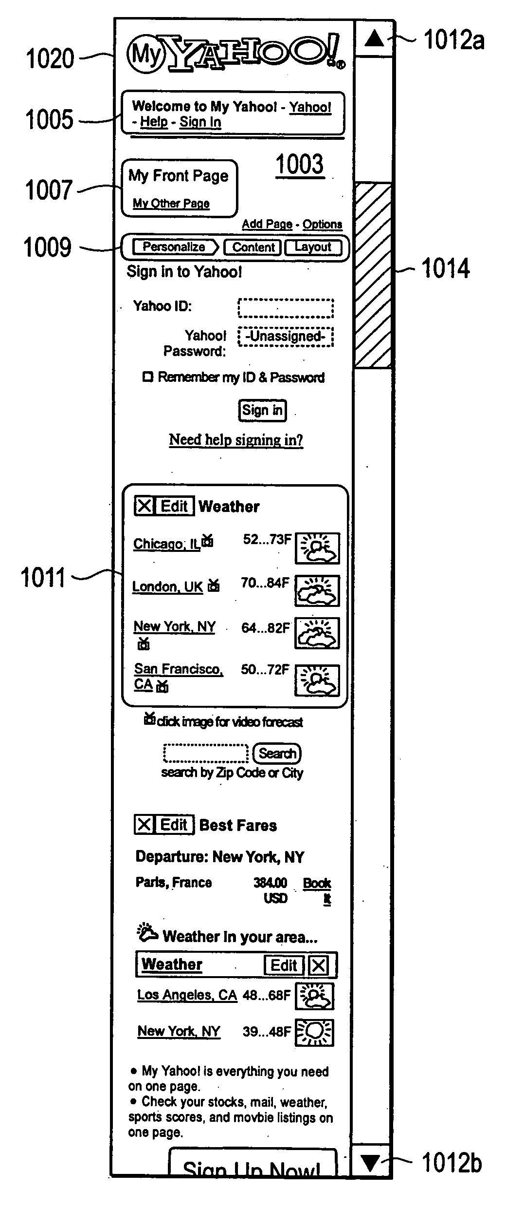 Translating tabular data formatted for one display device to a format for display on other display devices