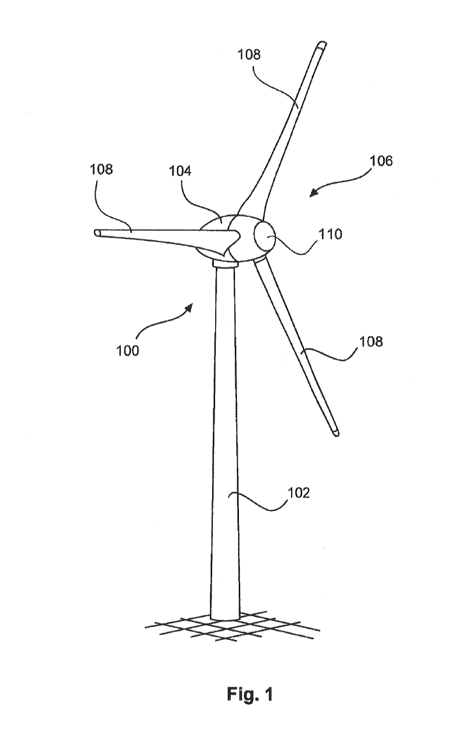 Method for controlling an arrangement for supplying electric current to a power supply system