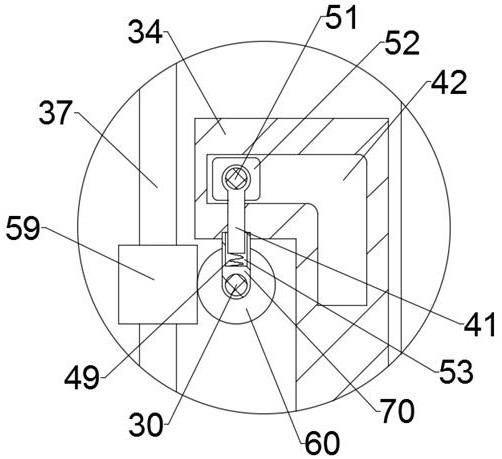 Intelligent electric meter capable of automatically wiping screen and preventing virtual connection