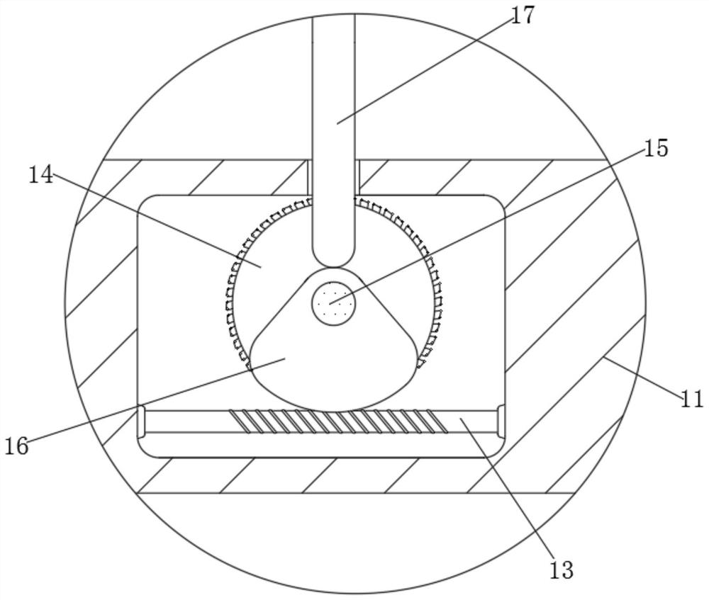 Electric vehicle rain-shielding charging device based on photovoltaic power generation technology