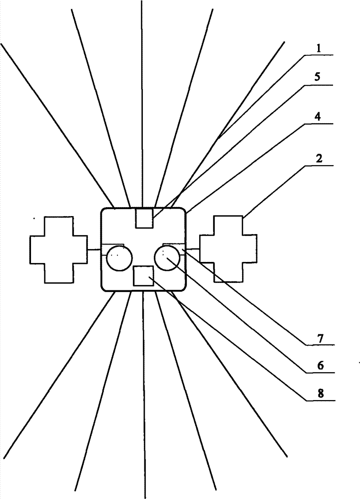 Remote-control electric overwater walking robot