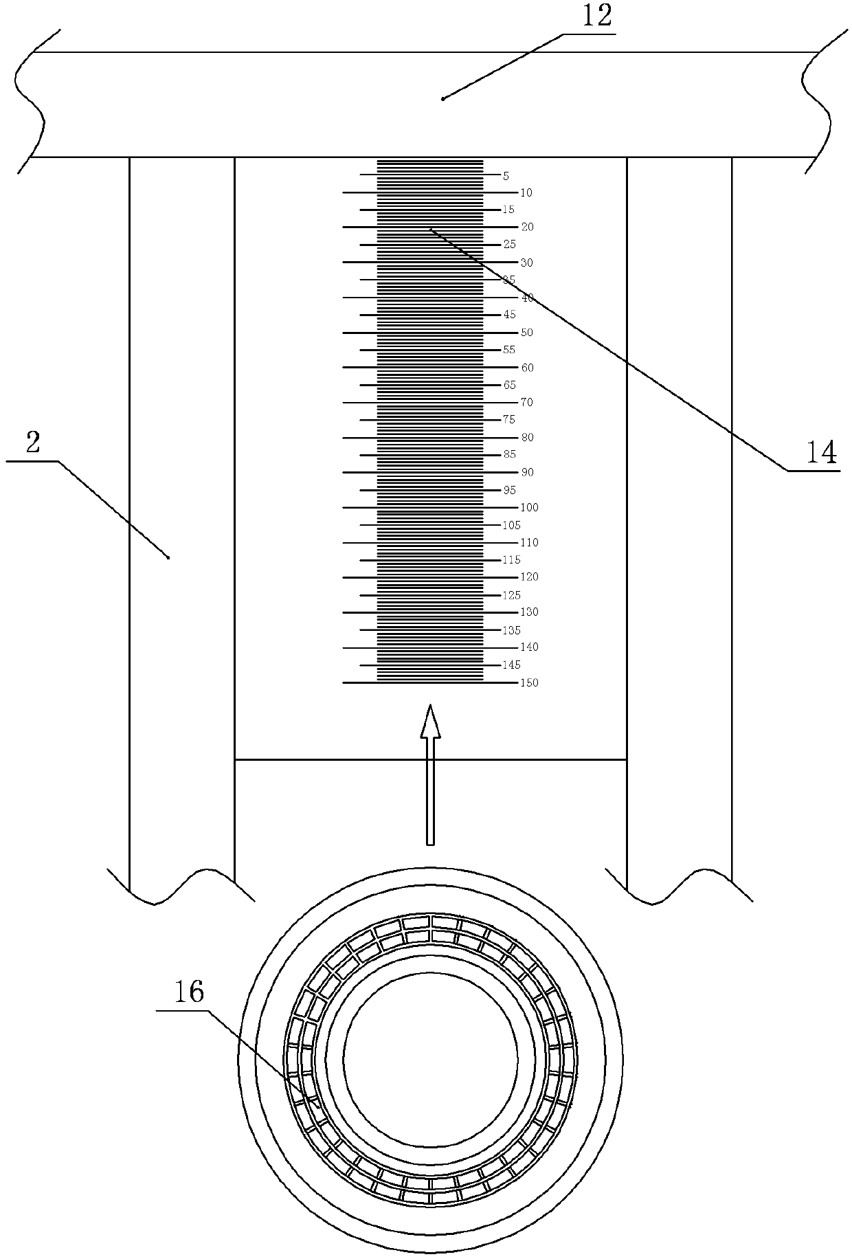 Clay target measuring instrument