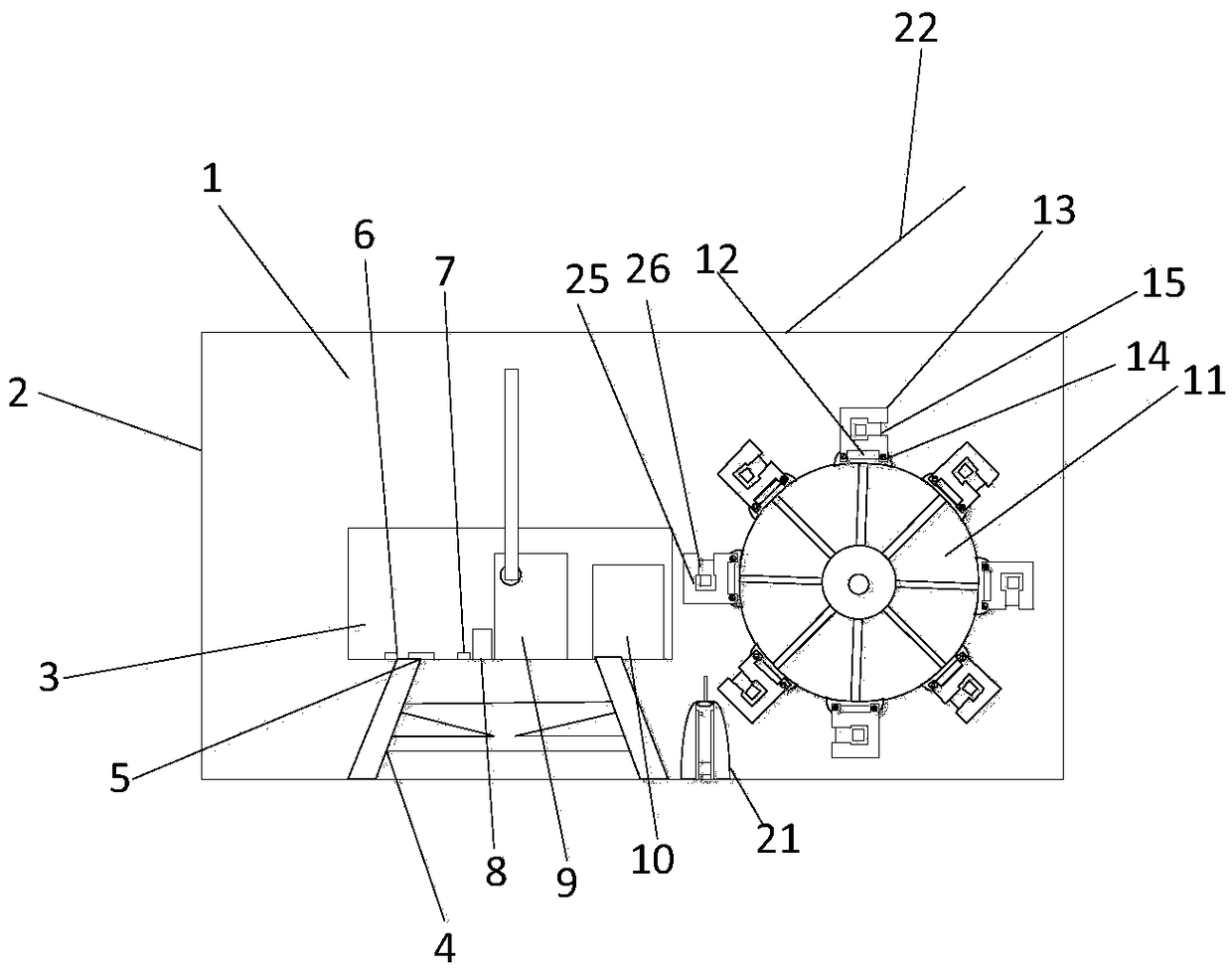 Method and apparatus for discharge direction detection and treatment of wastewater