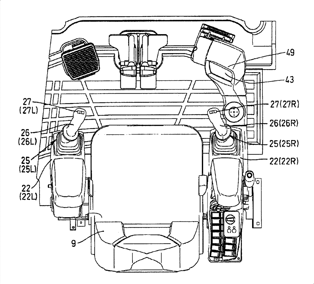 Display device of work vehicle