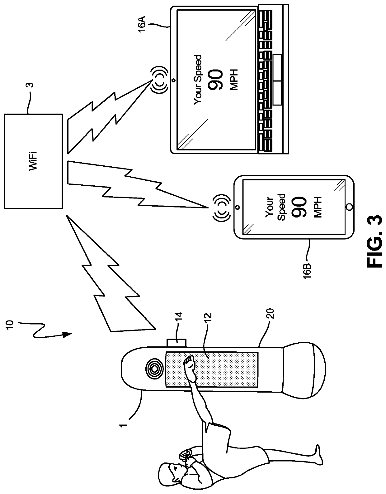 Speed tracker