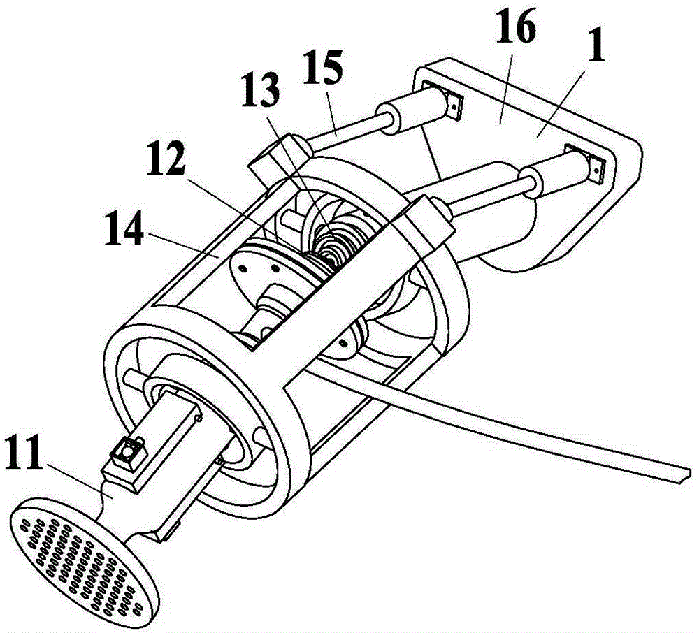 Spherical gear engaged automatic shower equipment