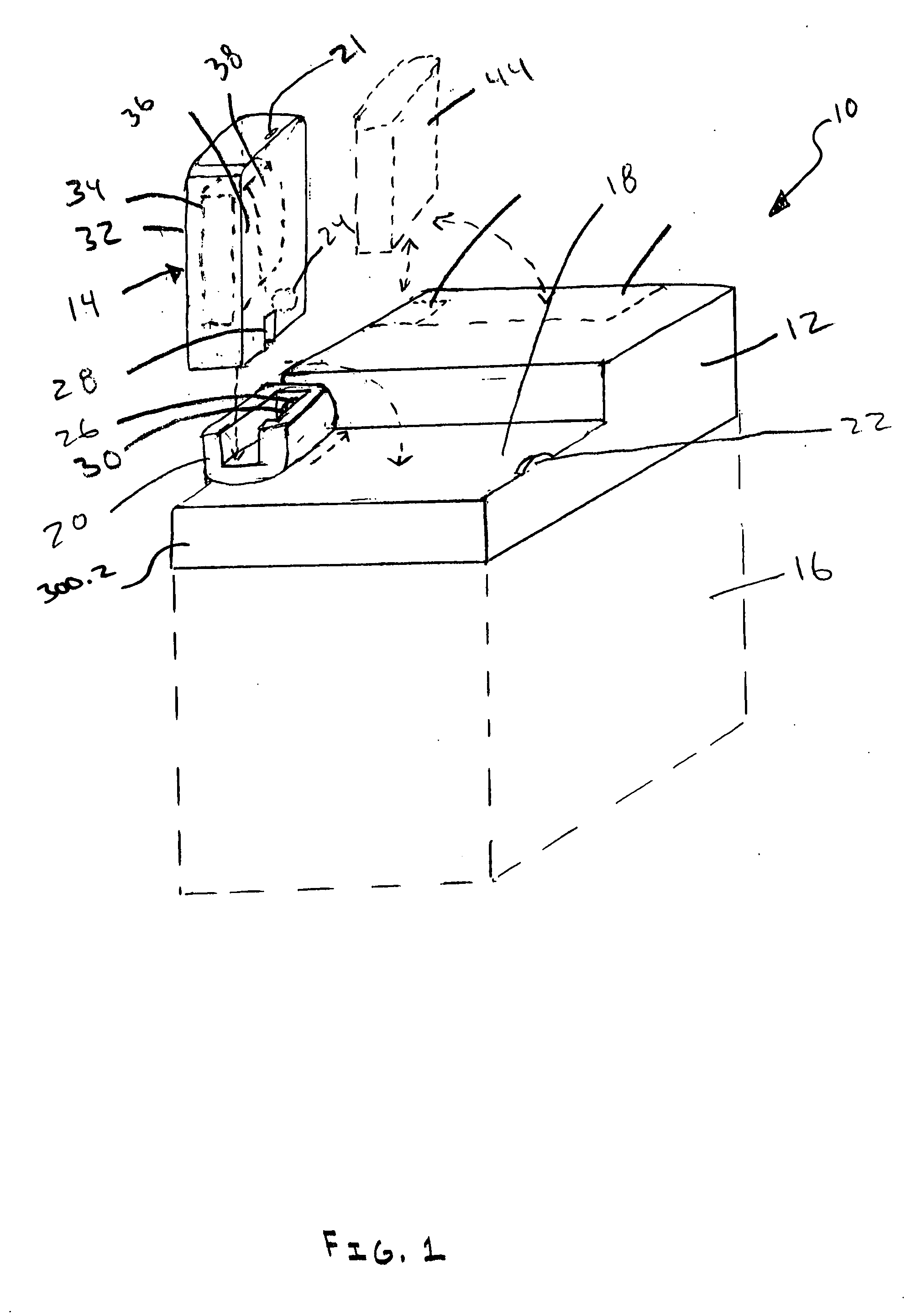 Connector assembly for fluid transfer