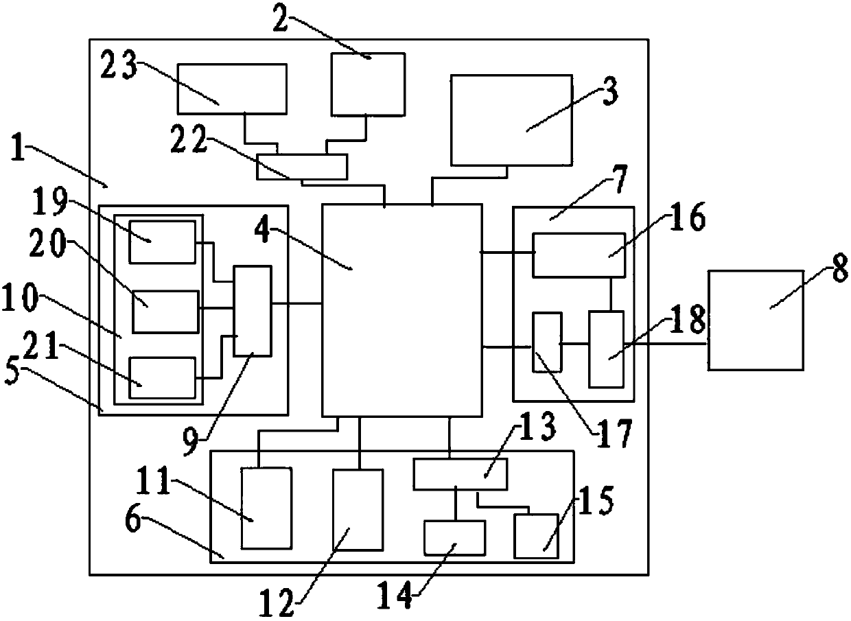 Capacitive brake control circuit