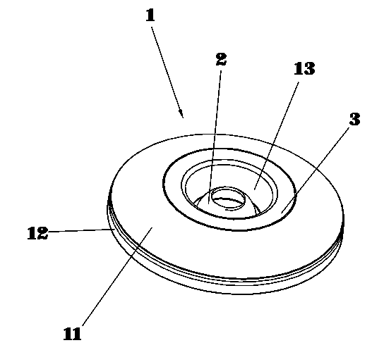 Circular mirror frame