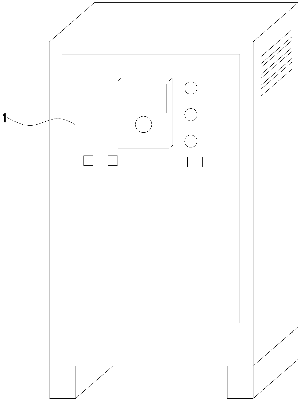 Switch cabinet heat dissipation device for transformer substations in cold regions