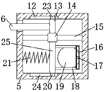 Mixing device for applying fertilizer to grape