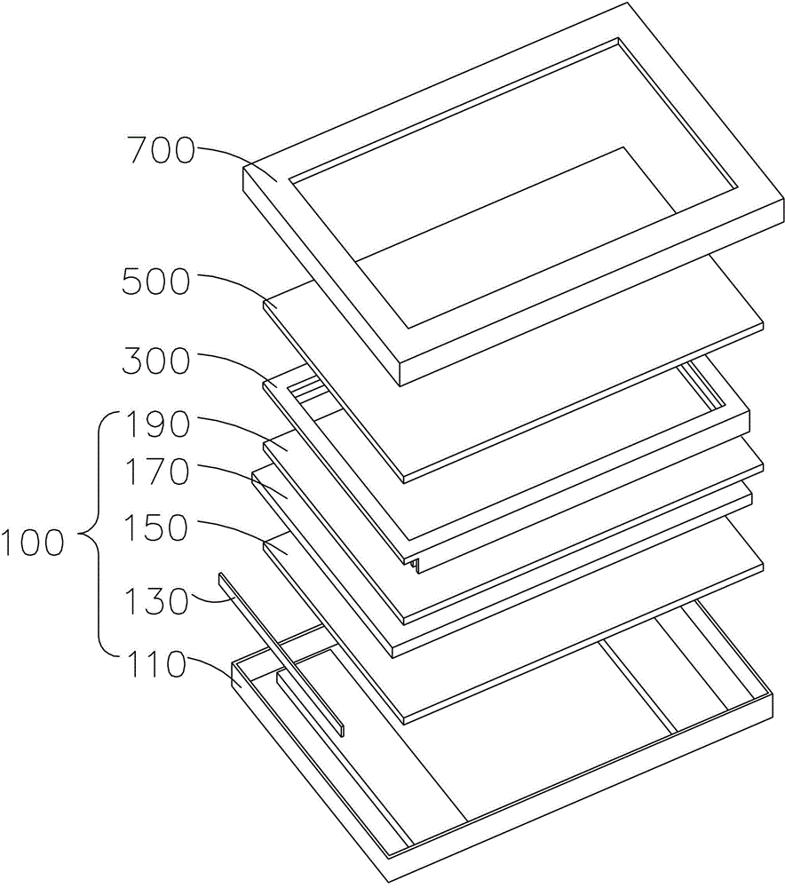 Liquid crystal module structure