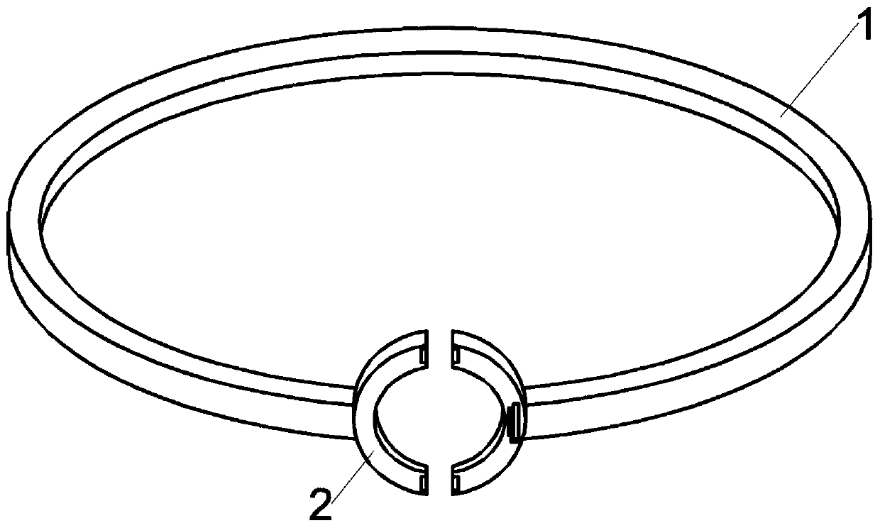 Inflatable bloodletting belt for Mongolian medicine