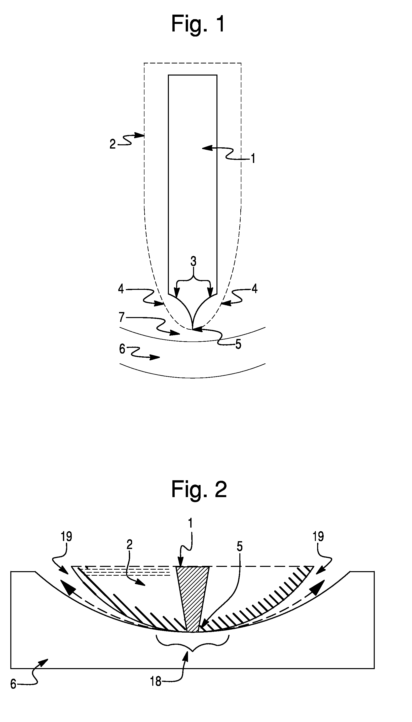 Electrosurgical Blade With Profile For Minimizing Tissue Damage