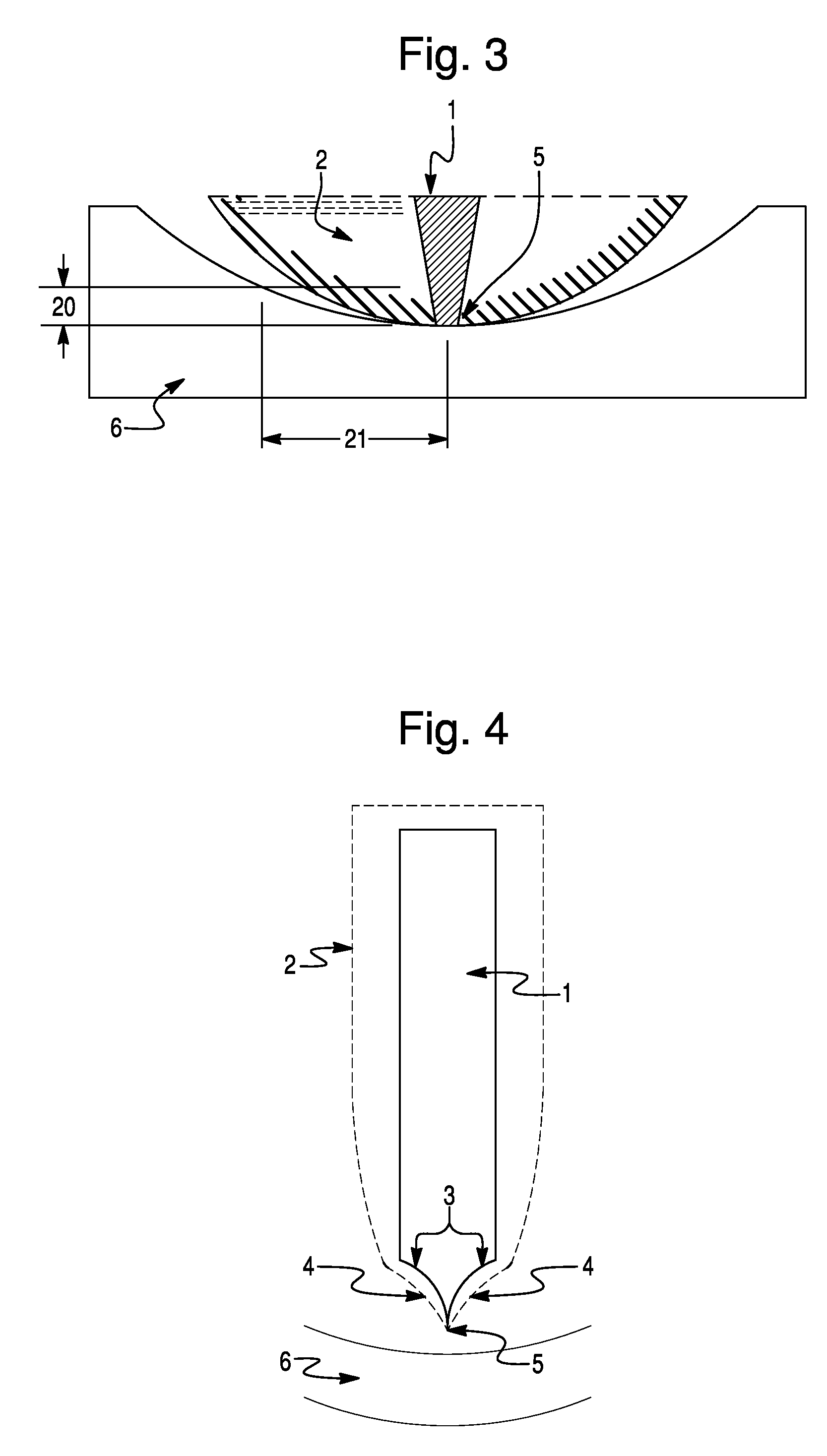 Electrosurgical Blade With Profile For Minimizing Tissue Damage