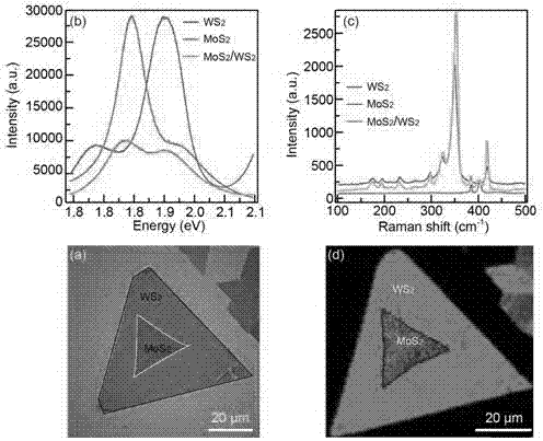 Method for transferring and preparing two-dimensional atomic crystal laminated structure