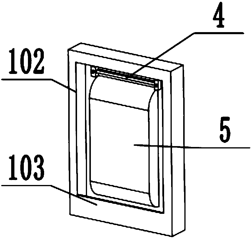 Building wall grinding device