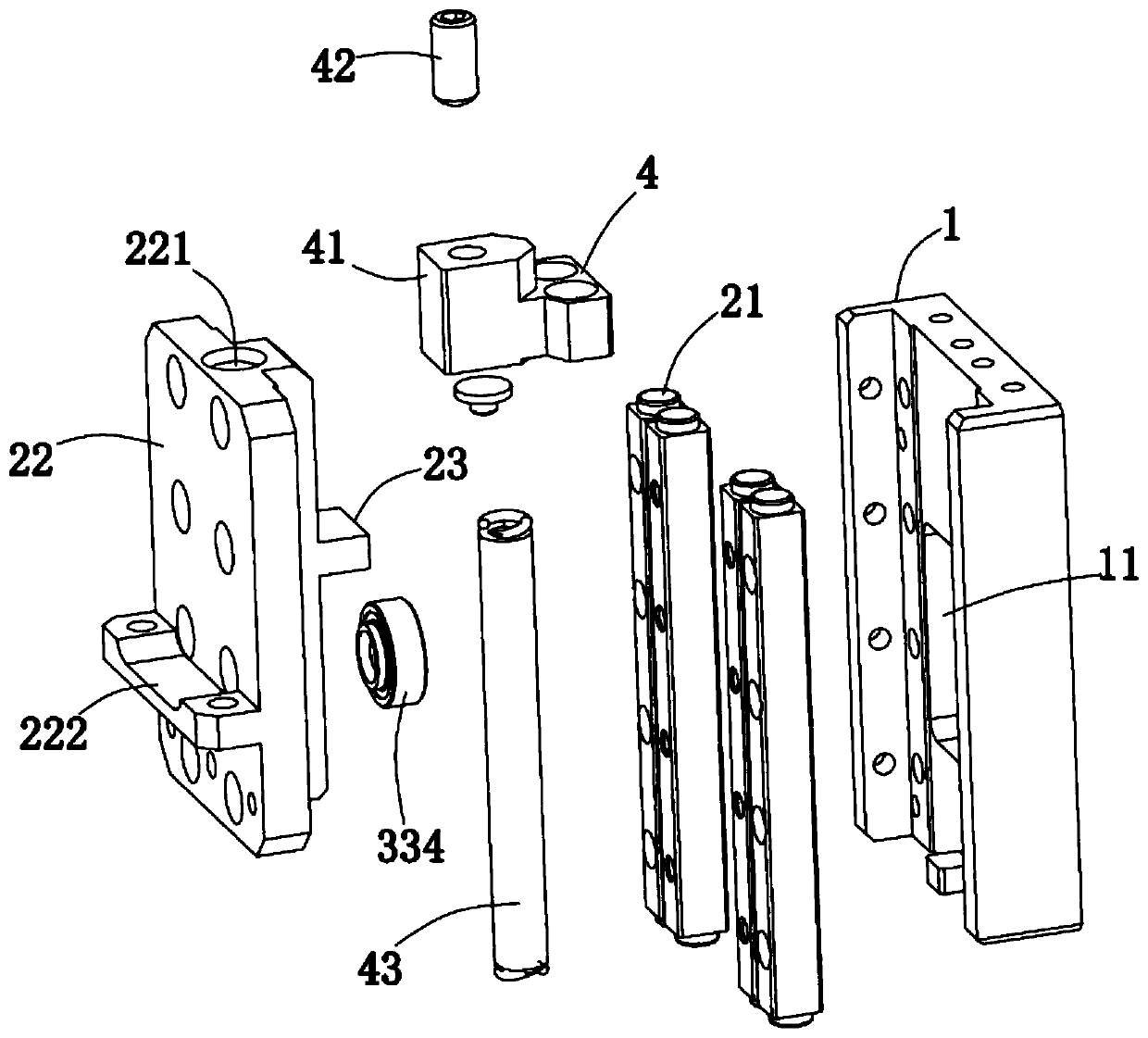 High-precision pressing device