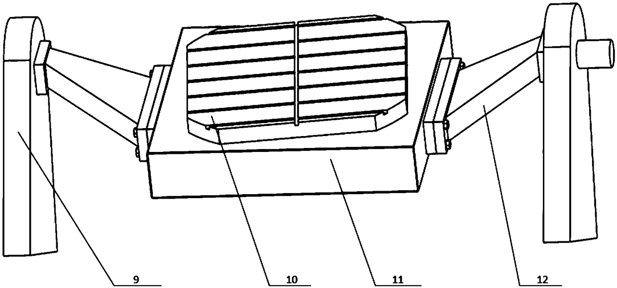 Five-axis additive manufacturing and subtractive manufacturing compound machining device