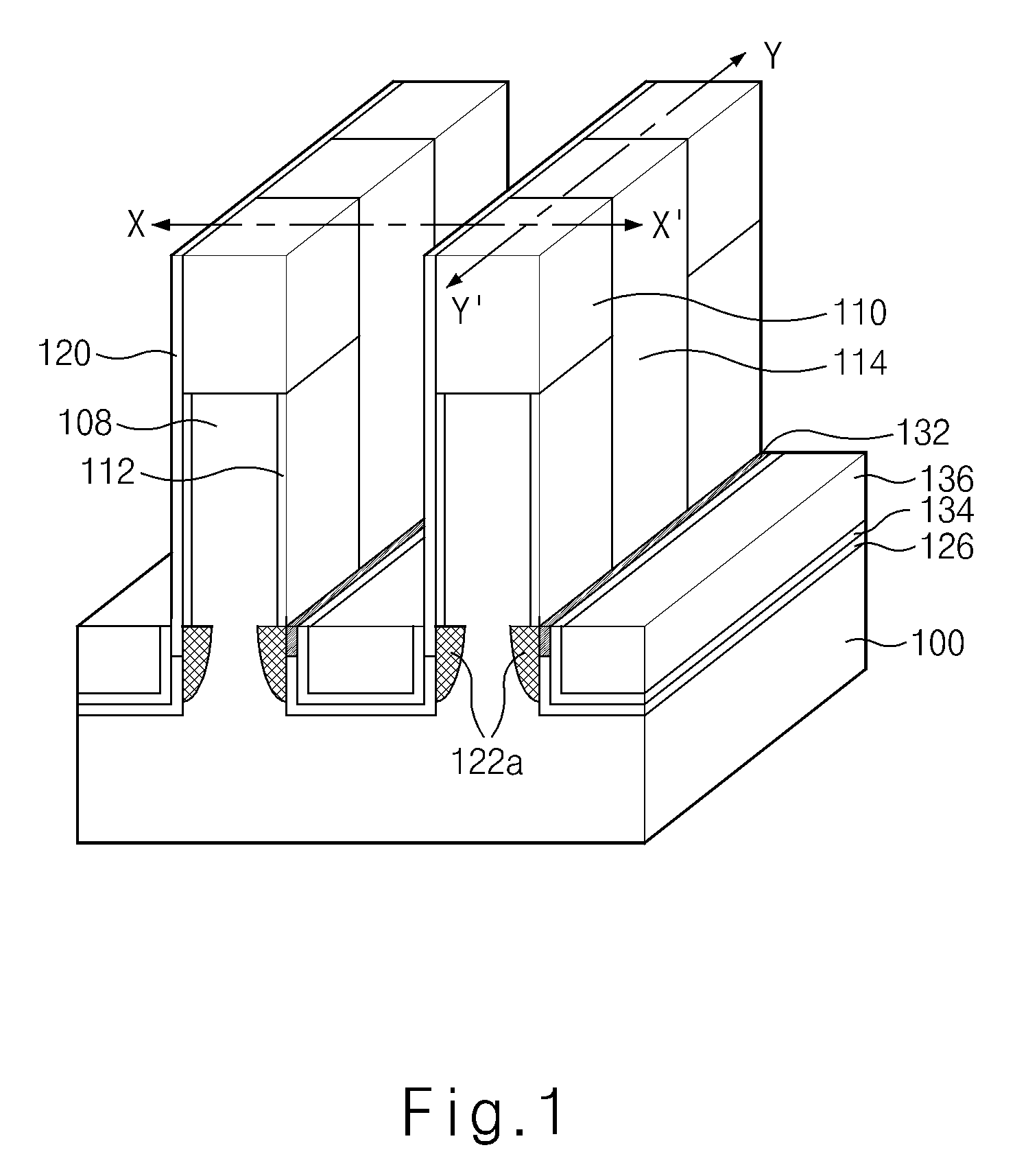 Semiconductor device having vertical channel transistor and manufacturing method of the same