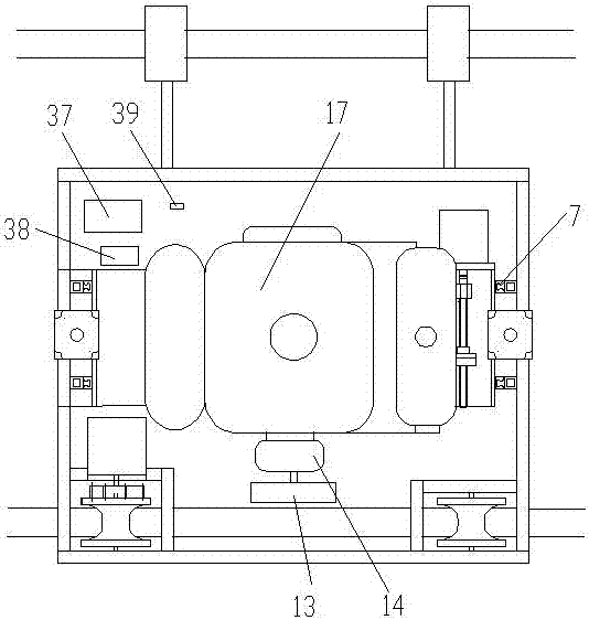 Automatic steel rail lip polishing method