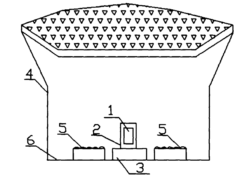 Conveyor belt longitudinal-tearing online monitoring early warning device