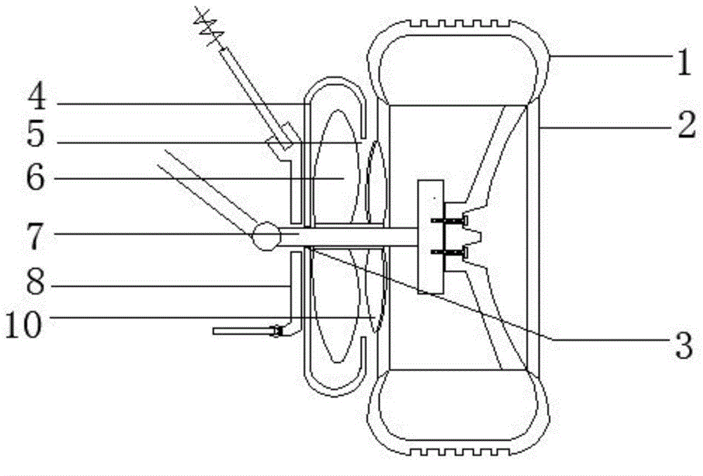 Centrifugal pump type water jetting propulsion amphibious device and work method thereof