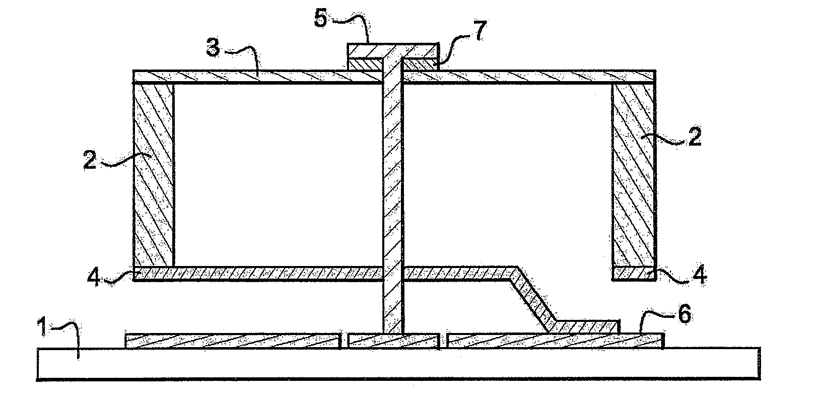 Thermal detector for electromagnetic radiation and infrared detection device using such detectors