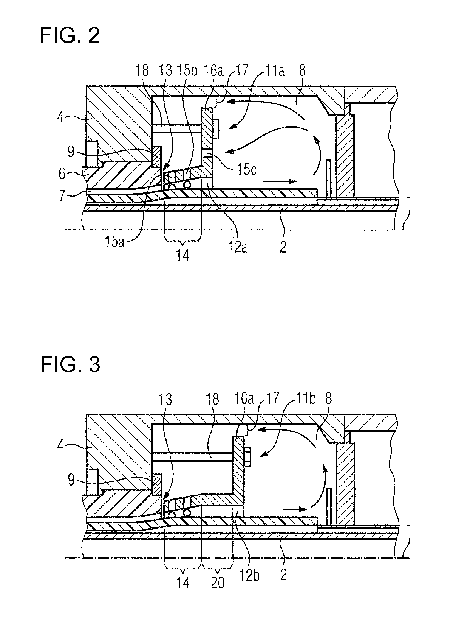 High-voltage power switch with a switch gap